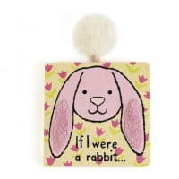 Jellycat- If i were a rabbit board book PInk