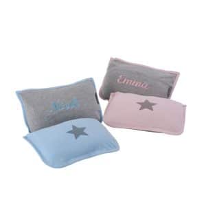 Personalised Star pillow Blue/Pink