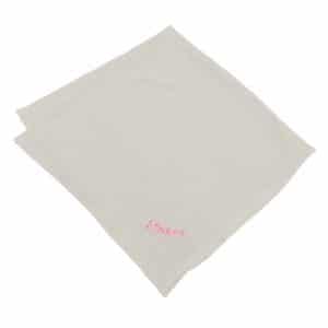 Personalised Grey Muslin, 100% organic cotton. size 120*120