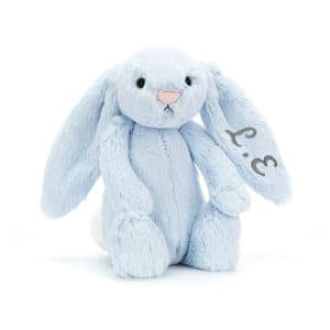 Jellycat Blue Bunny with Initials