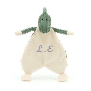 Jellycat Cordy Roy Baby Dino Soother with Initials